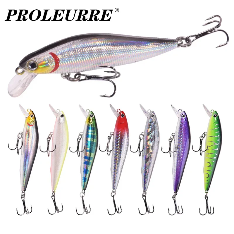 1 Pc Minnow Fishing Lure 5g 10g 15g Slowly Sinking Far-Casting Magnet System Wobblers Artificial Plastic Bait Fishing Tackle