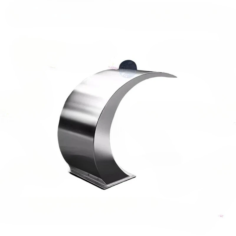 Boquilla de cortina de pulverización tipo gancho de arco para piscina, masajeador de pulverización trasera, cascada de acero inoxidable 304, cortina de agua para hidroterapia de baño