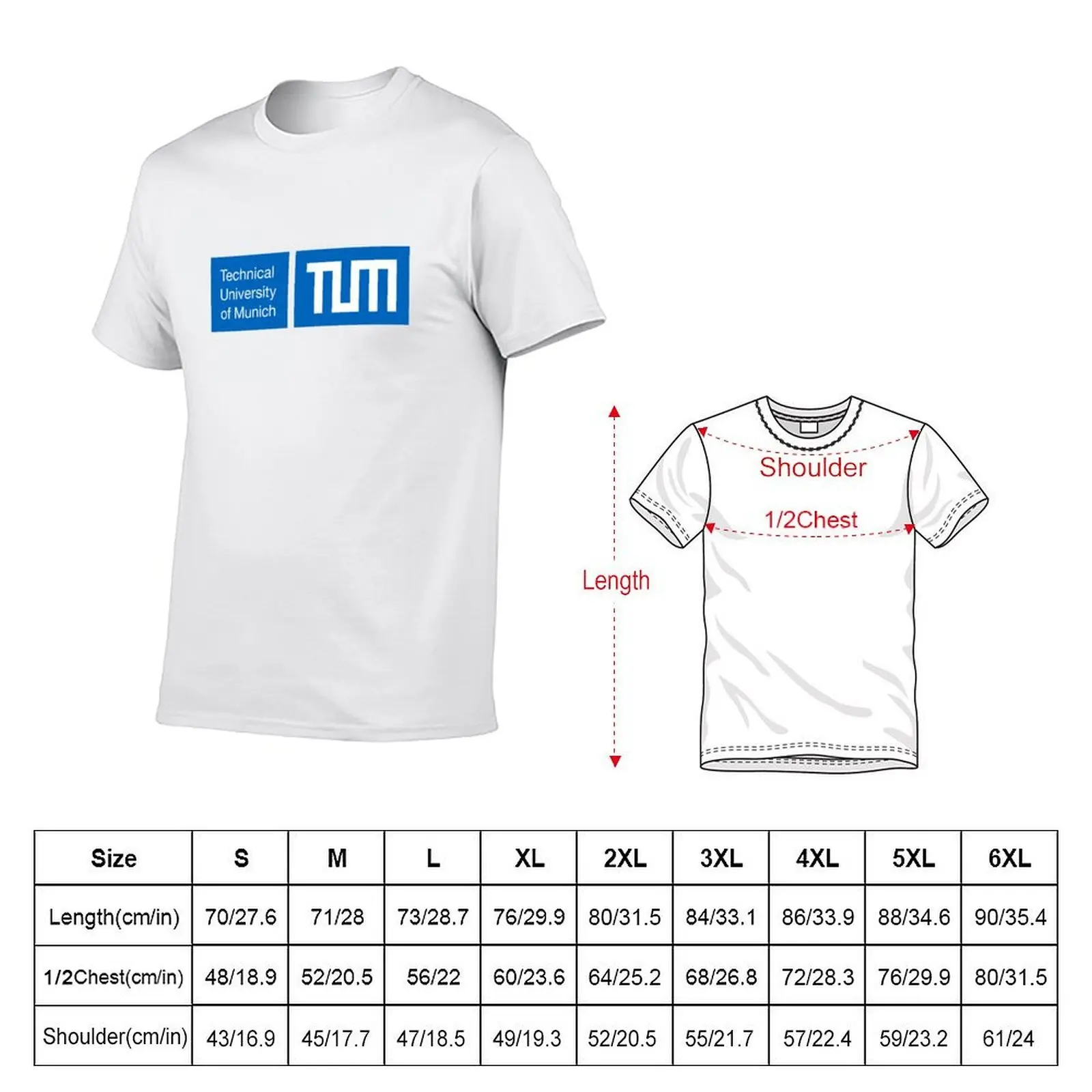 Technical University of Munich (TUM) T-Shirt boys animal print for a boy mens clothing