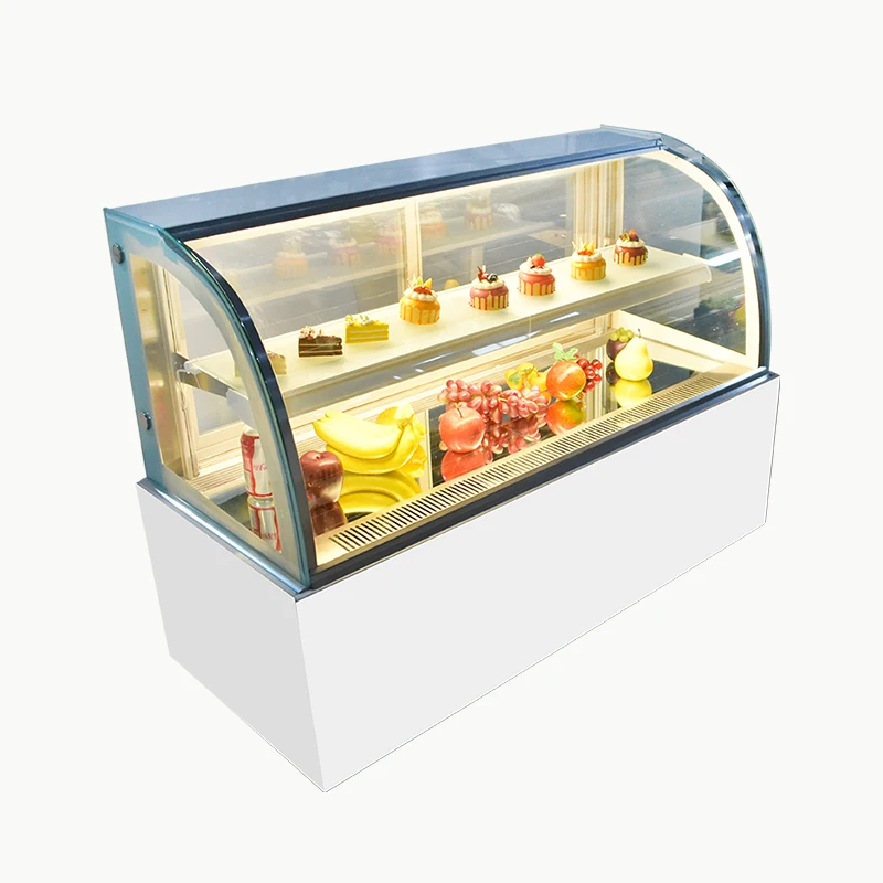 

Bakery display fridge stand cake refrigerator cabinet refrigerated cake showcase