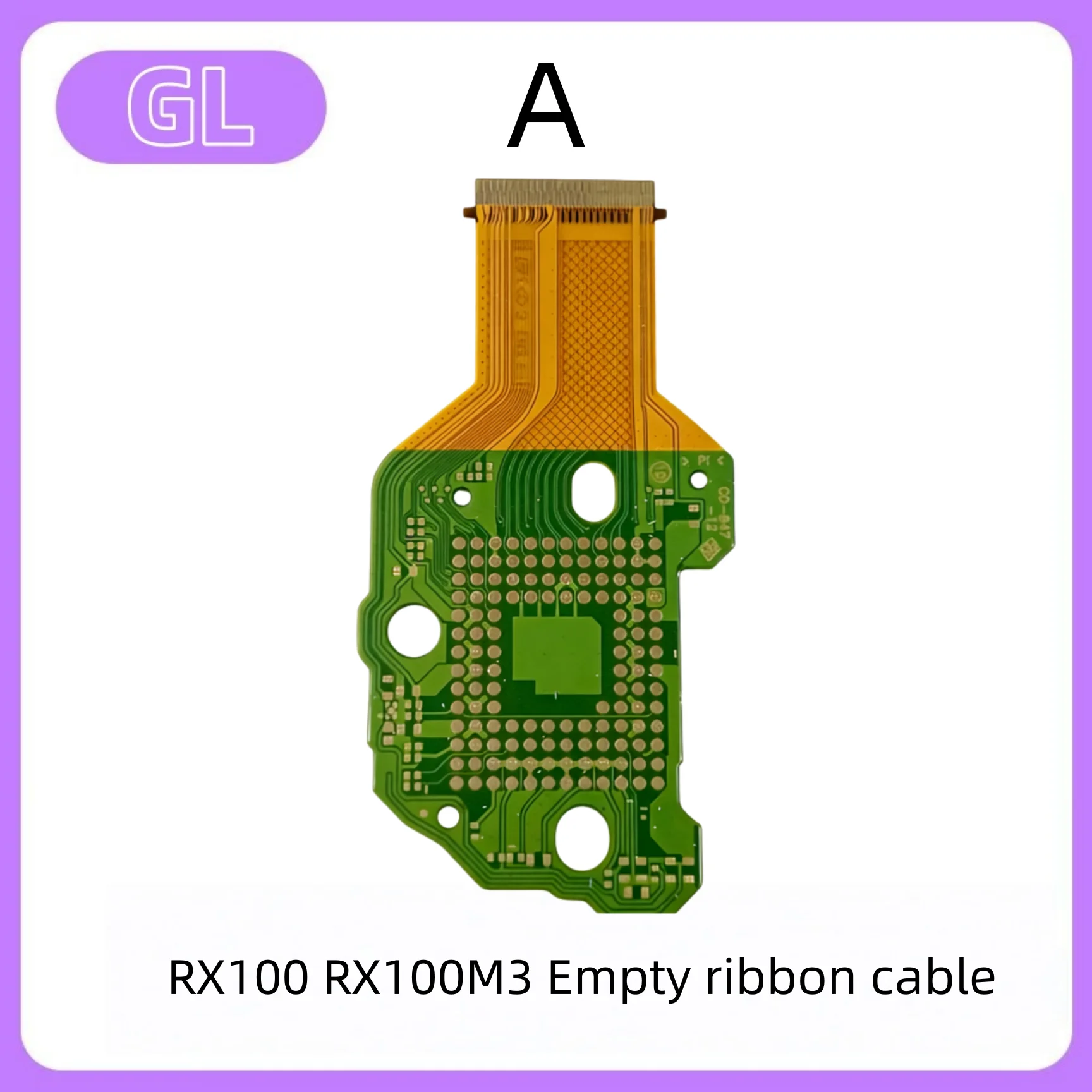 

for Sony cameras RX100, RX100M3, RX10M4, RX10M5, CCD CMOS flex cable, CCD flex cable