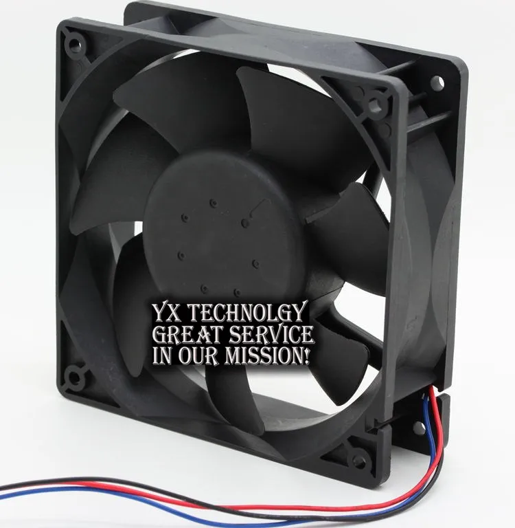 AFB1212LE 12038 0.3A 12V 120MM 12CM Dual Ball Silent Chassis Cooling Fan For Delta  120*120*38MM