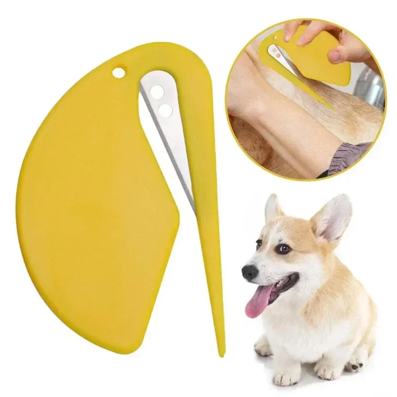 Pet Knotting Comb Dog Effectively Painless Knot Open Comb Puppy Hair Fur Shedding Grooming Trimmer Comb Cat Accessories gallery 5