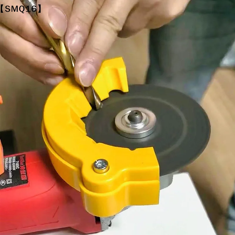 Drill Bit Sharpener - Drill Bit Grinding Attachment, Angle Grinder Drill Bit Sharpener For All Bits, Drill Bit Grinder Tool【SMQ】