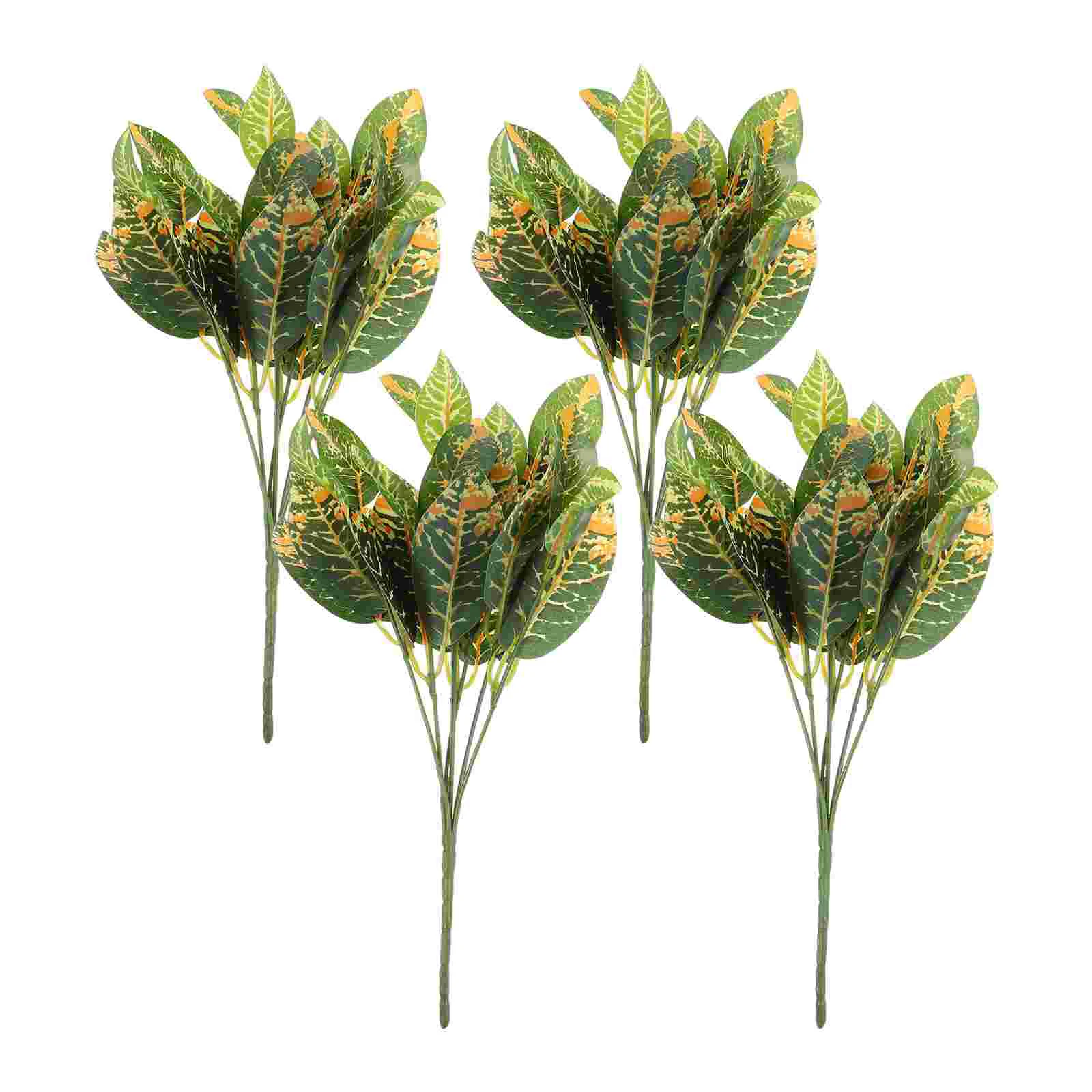 

7 Bunches of Purifying Artificial Plants Hostas for Outdoors Accessories Office