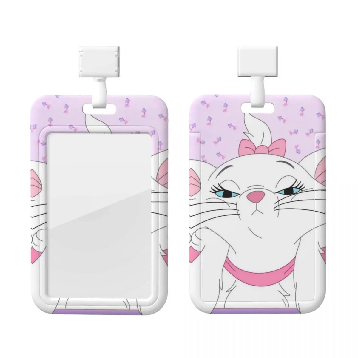 

Custom The Aristocats Card Badge Holder For Office Card Holder Unisex Anime Neck Lanyard Credit Card Holders Neck Strap