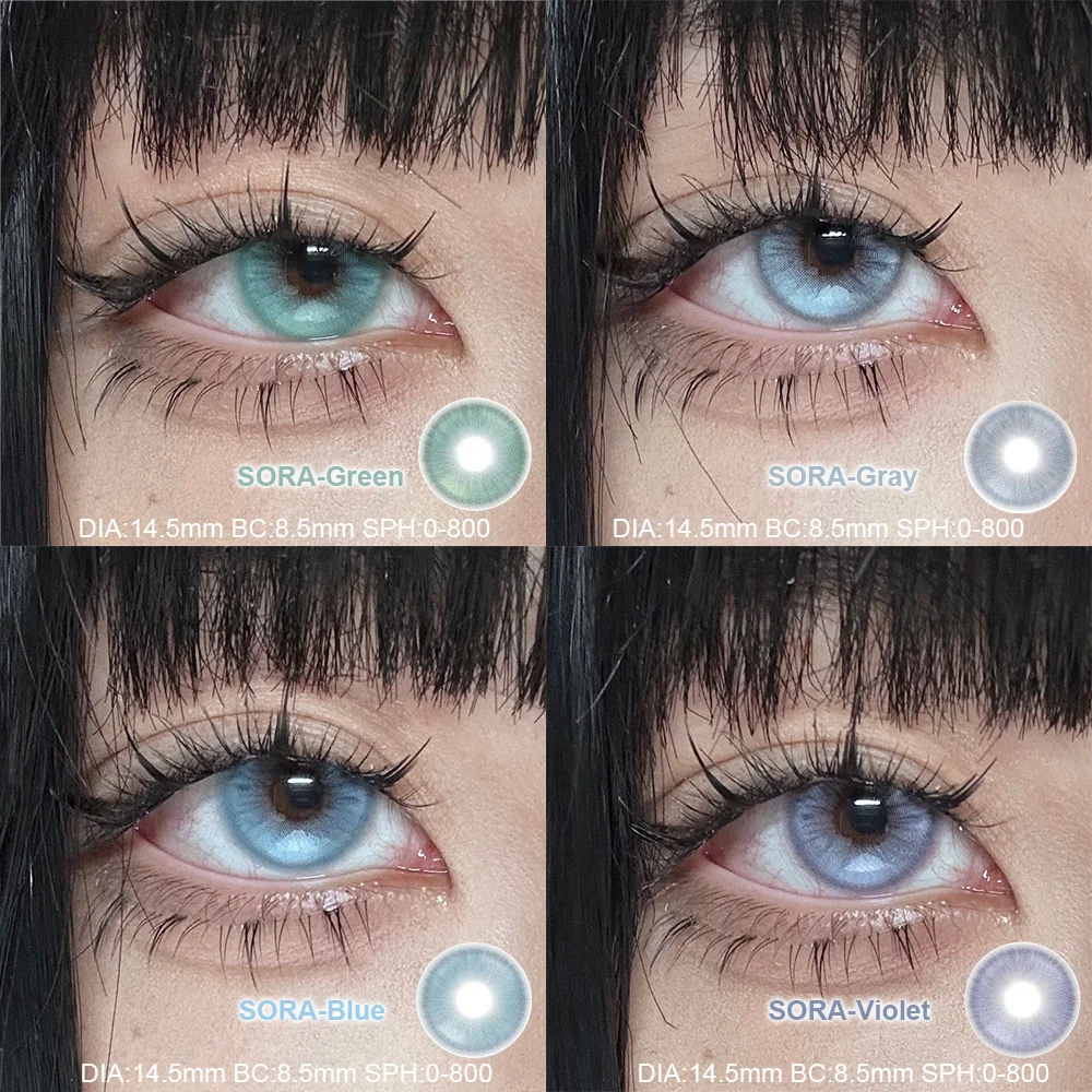 JeweLens 1pair Color Contact Lenses Softlens for Eyes Lenses Cosmetic Eyecontacts