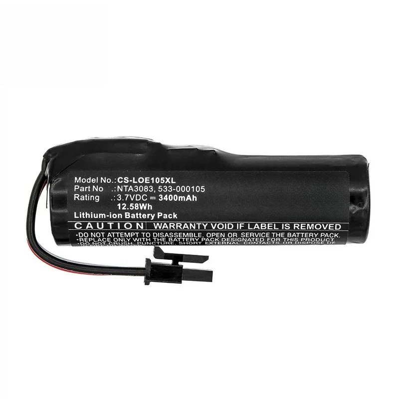 NTA3083 533-000105 CS-LOE105XL 3.7V 3400mAh 12.58Wh Replacement Battery for Logitech UE Boom 1 S-0012 Wireless Bluetooth Speaker