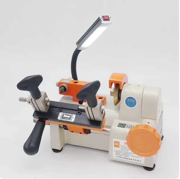 Portable Key Cutting Copier 110V 220V DF001 Horizontal Fine adjustment of double-sided fixture  Manual Knife Locksmith Tool