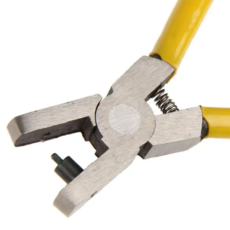 1Pc Riem Punch Tang Schoenen Oogje Setter Band Riem Puncher Lederen Ronde Gat Gat Boormachine