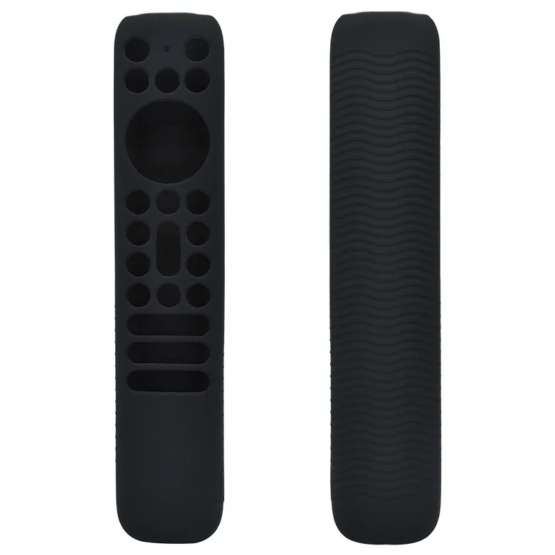 Silicone Remote Control Cover Case with Lanyard Anti Slip Television Remote Cover All Inclusive for TCL RC902V FMR1 Voice Remote image 4
