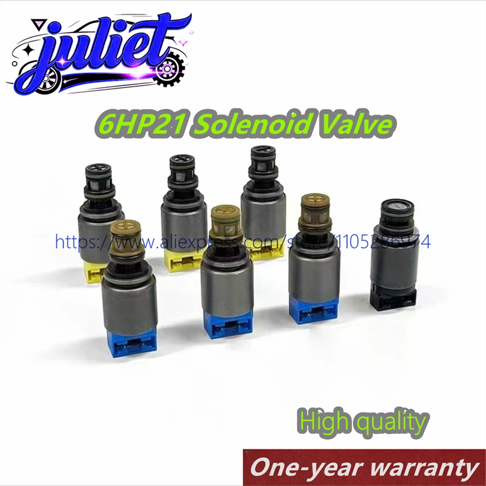 6HP19 6HP26 ZF6HP19 Solenoid kit Transmission solenoid valve 7 PCS/SET 1068298044 suitable for BMW 128i X5 X4 and Audi S4-S8 A4