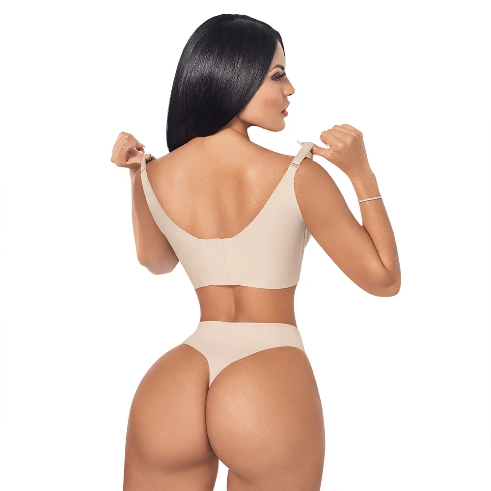 Women's Underwear No Steel Ring Comfortable Sexy Sports Bra Fitness Push Up Yoga Top Bras Vest Beauty Back Bra Thin Section