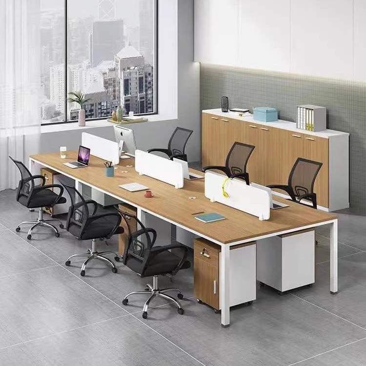 

Commercial Workstations Office Table Desk With Pedestal