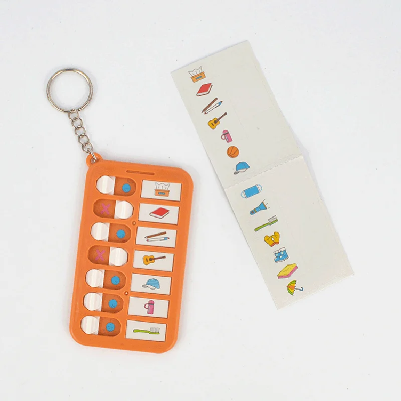 

Kid Self Discipline Check List Stationery Memo Board School Supplies Diary Key Chain Notebooks Notepad Notebook Useful Office