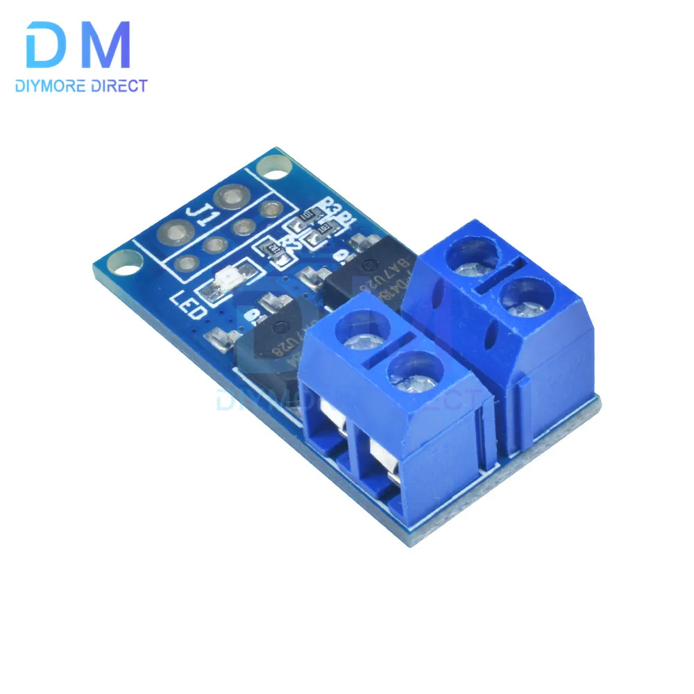 Panel de Control del regulador PWM del módulo de accionamiento del interruptor de disparo MOS FET de 15A 400W