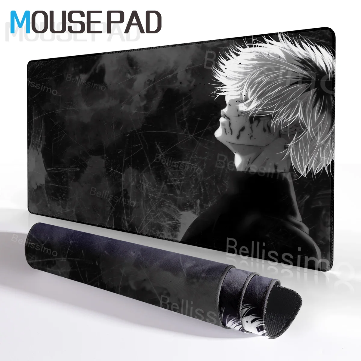 Anime Mouse Pad Tokyo Ghoul Kaneki Ken MousePads Anime Gaming E-Sports Laptop Keyboard Expansion Pads XXL 90x40cm Mice Desk Mats