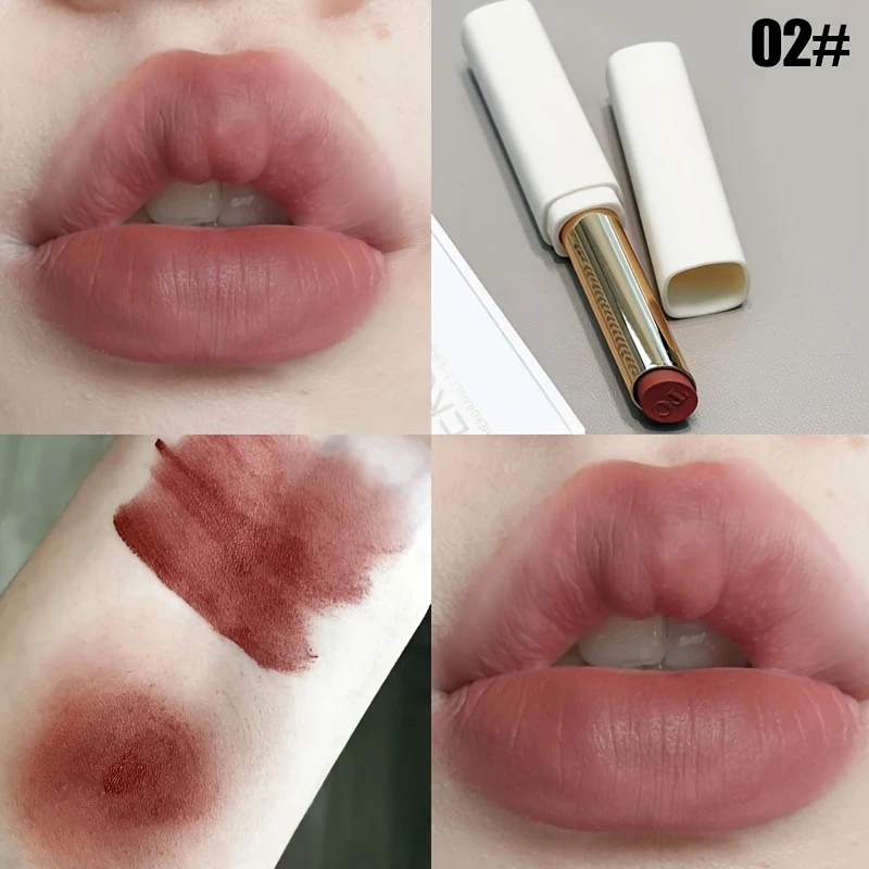 HERORANGE Long-Lasting Matte Velvet Lipstick | Non-Stick & Hydrating Cream, Plant-Based Squalane, Ideal for All Skin Types