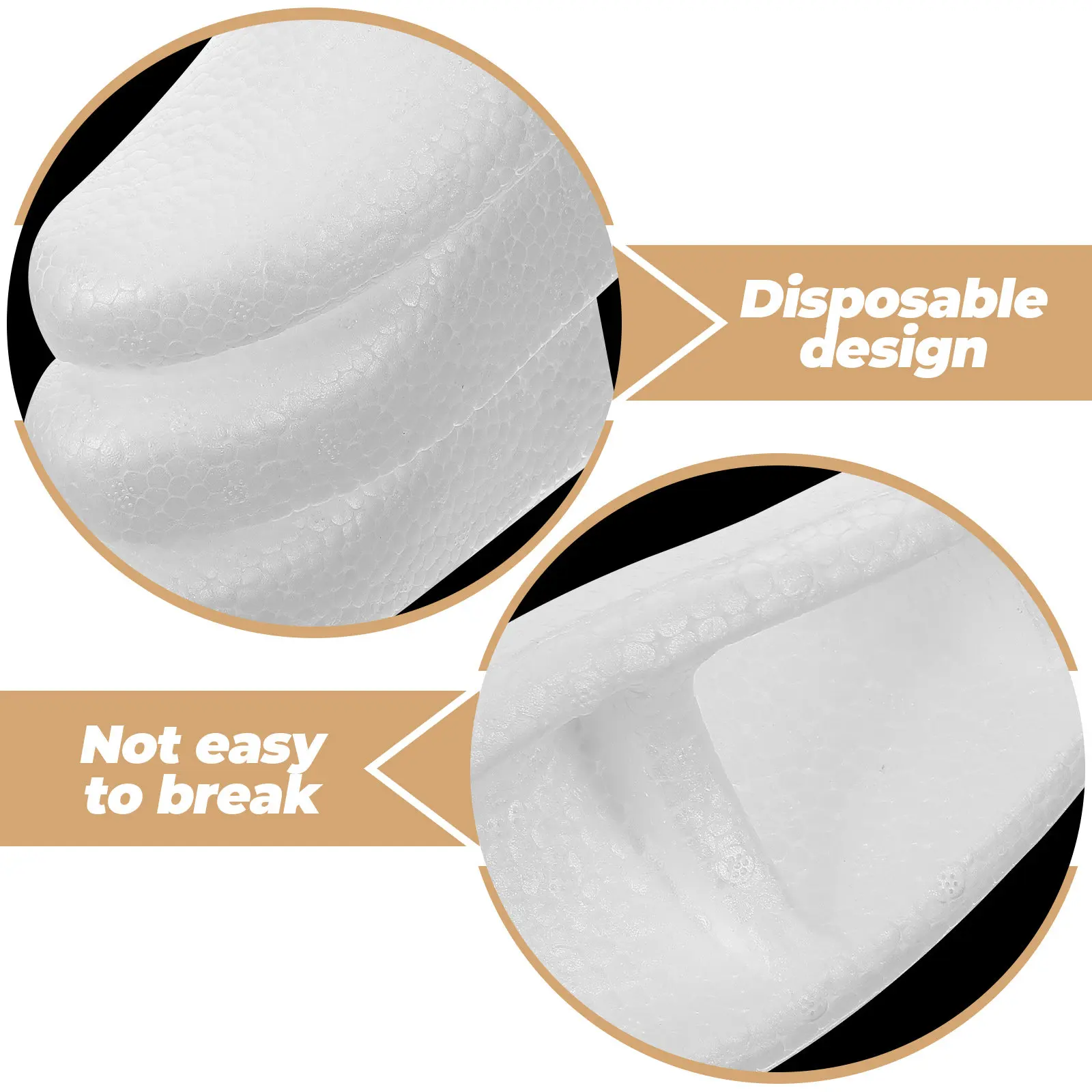 10Pairs Disposable Foam Shoe Stretcher Inserts for Shoes Boots Shape Holder Support Shaper Comfortable Soft Toe Expander Daily