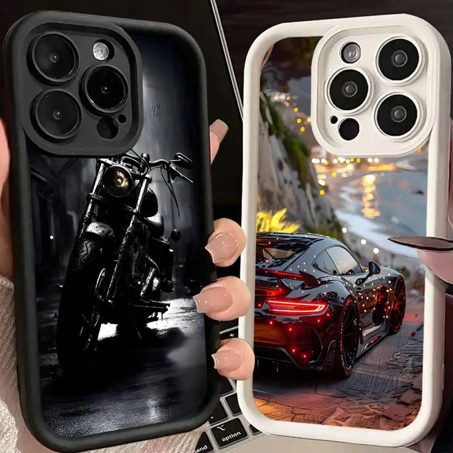 

Phone Cover Case for iPhone 17 Pro Max 12 Pro 17e 11 16 Air 15 Plus 13 14 Luxury Supercar Car
