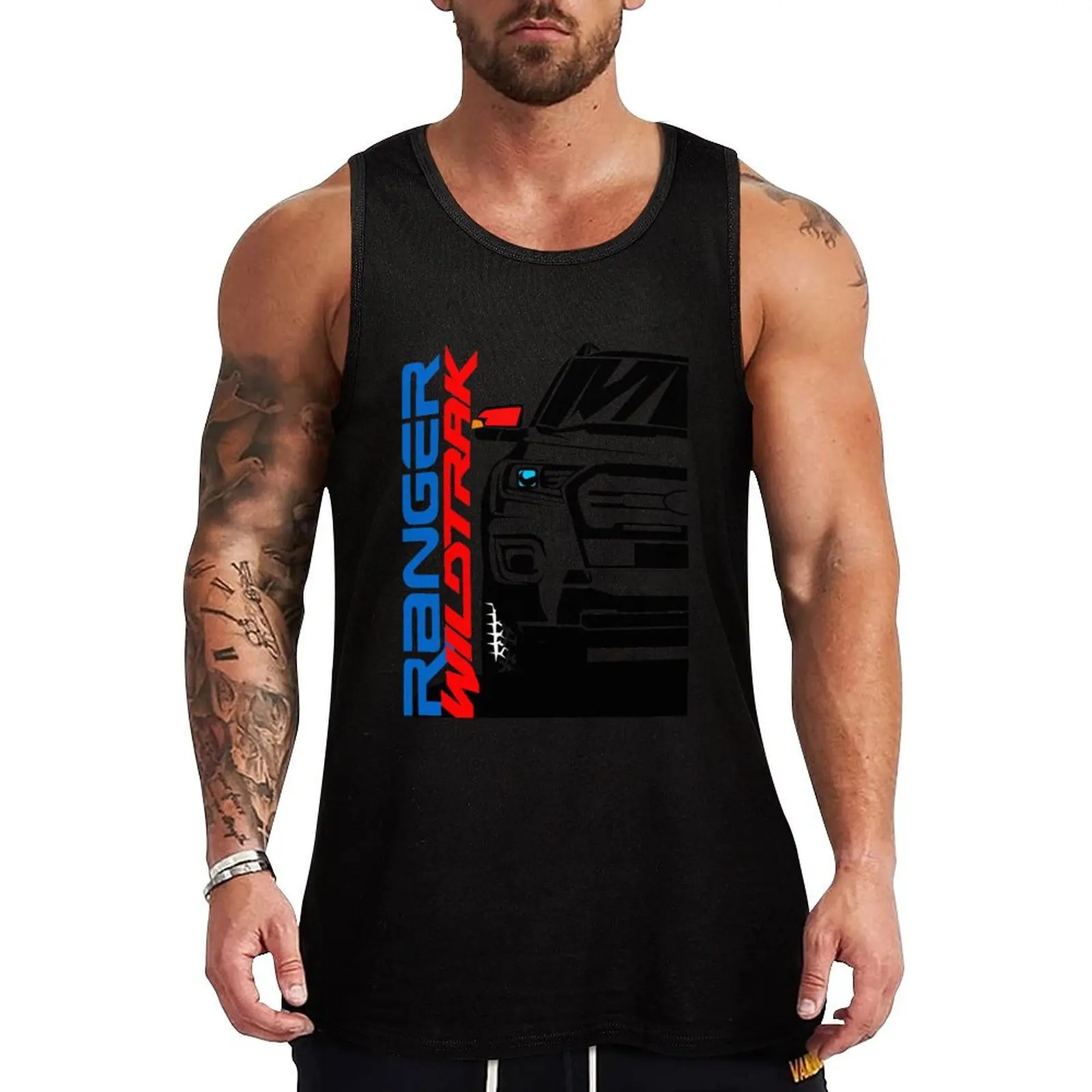

Ranger 4x4 Wildtrak Tank Top sports t-shirts for men gym training accessories Men's sports t-shirt