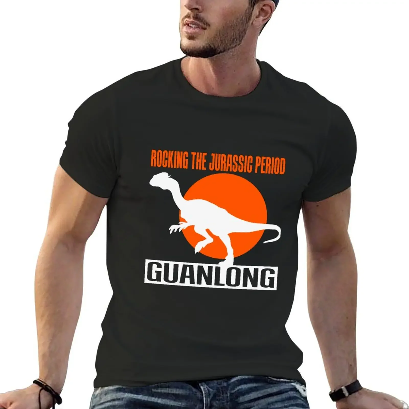 

GUANLONG T-Shirt quick-drying hippie clothes men graphic tees