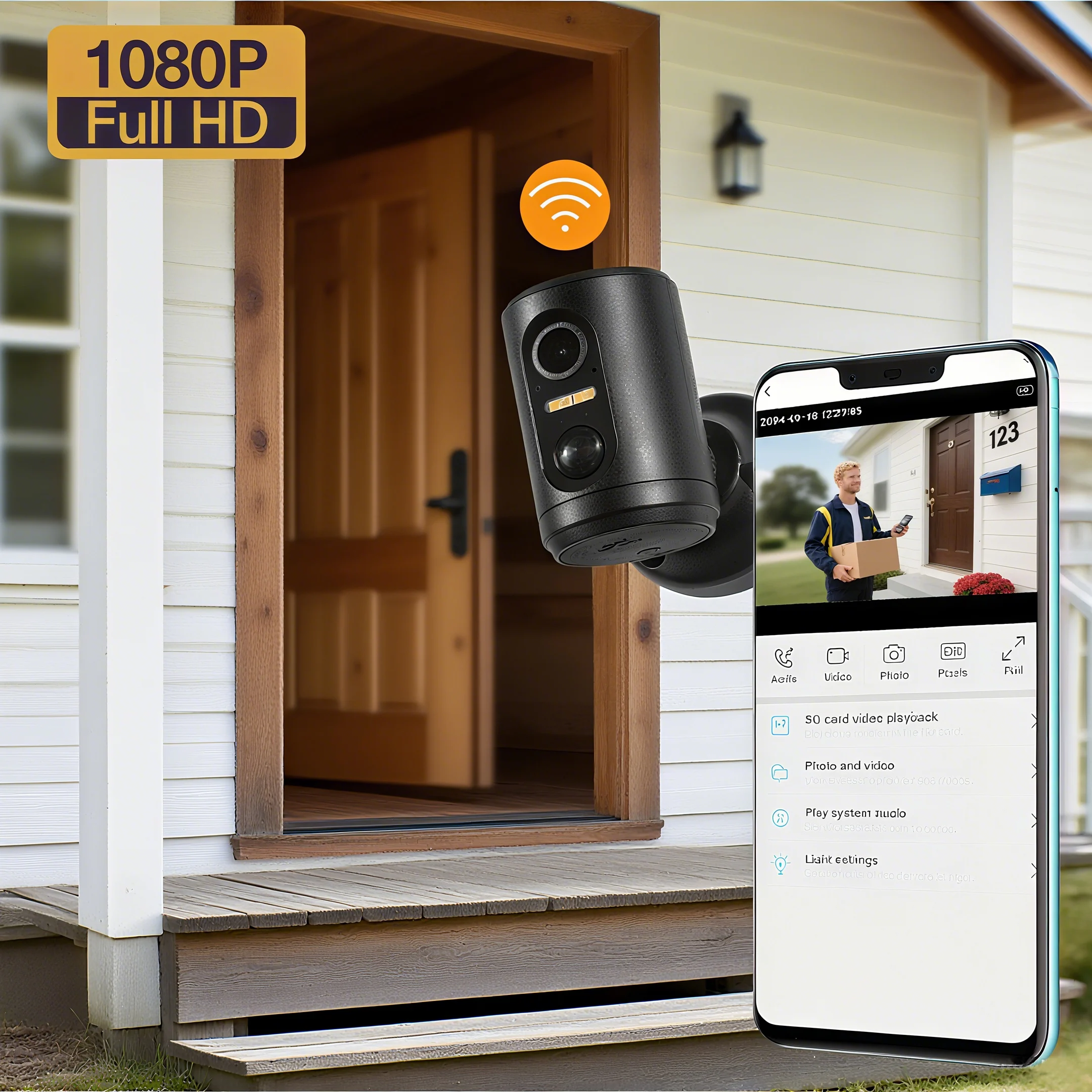 Mini Ip Camera Wifi… - image