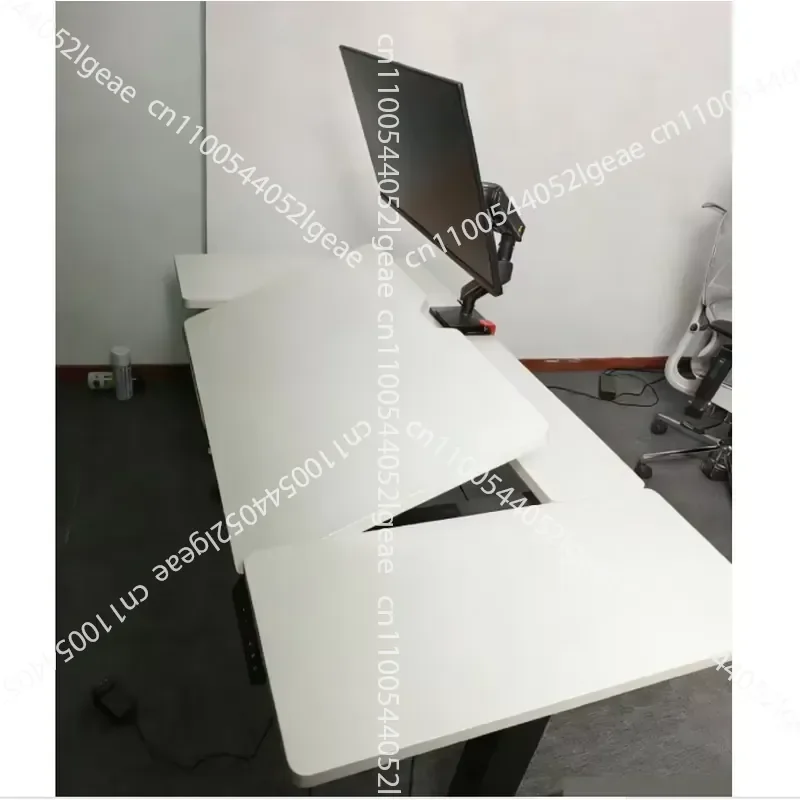 Adjustable Tilt Angle, Ergonomic Wood Modern Desk for Drawing and Long-term Use with Spacious Work Surface