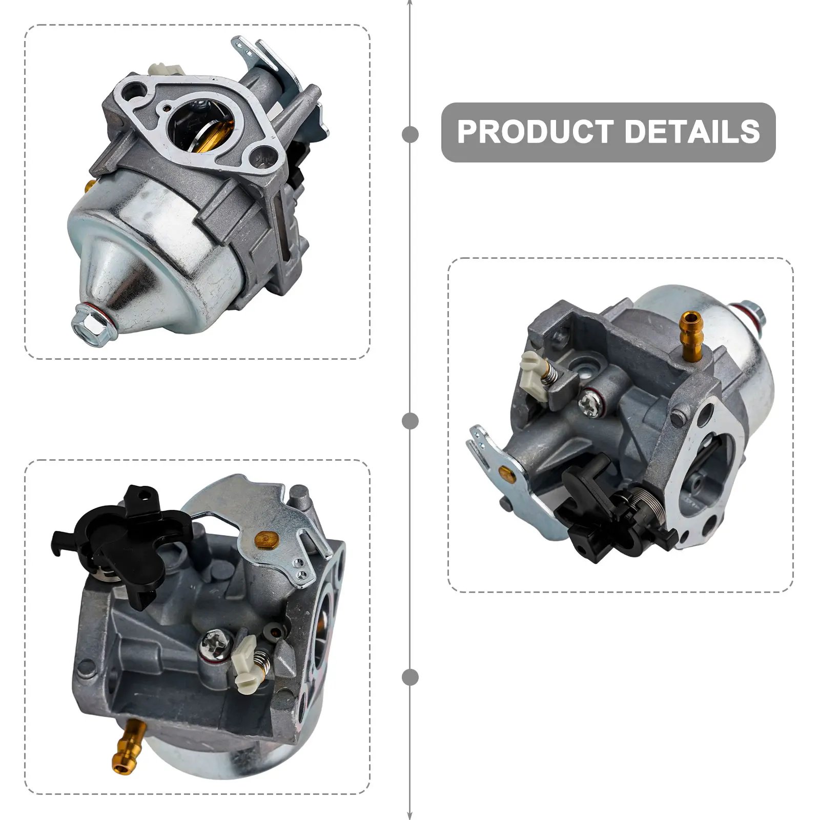 Для комплекта карбюратора для газонокосилок Honda HRN216, замена GCV170LA OEM # 16100 Z9L 811 Полный набор для простого использования