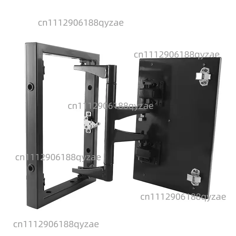 Bathtub Access Tile Invisible Door Hinge Marble Stone Hidden Door Fittings Kitchen Decorative Cover Recessed