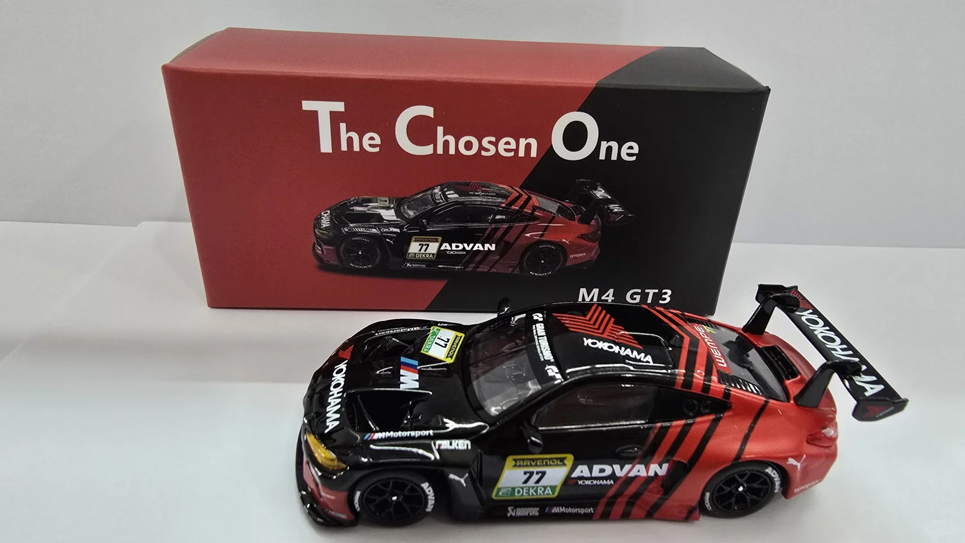 New In Stock The Chosen One 1:64 Bmw M4 G82 Gt3 Advan 77 Livery