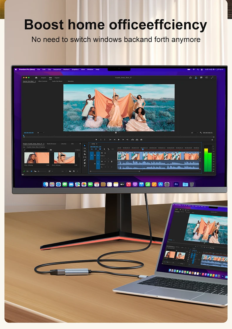 USB-C-auf-HDMI-Adapter 8K, USB-C-Quelle zu HDMI-Display-Konverter 4K für iPhone 18 Pro, MacBook, Chromebook, Laptop, Huawei, Samsung – Detail 6