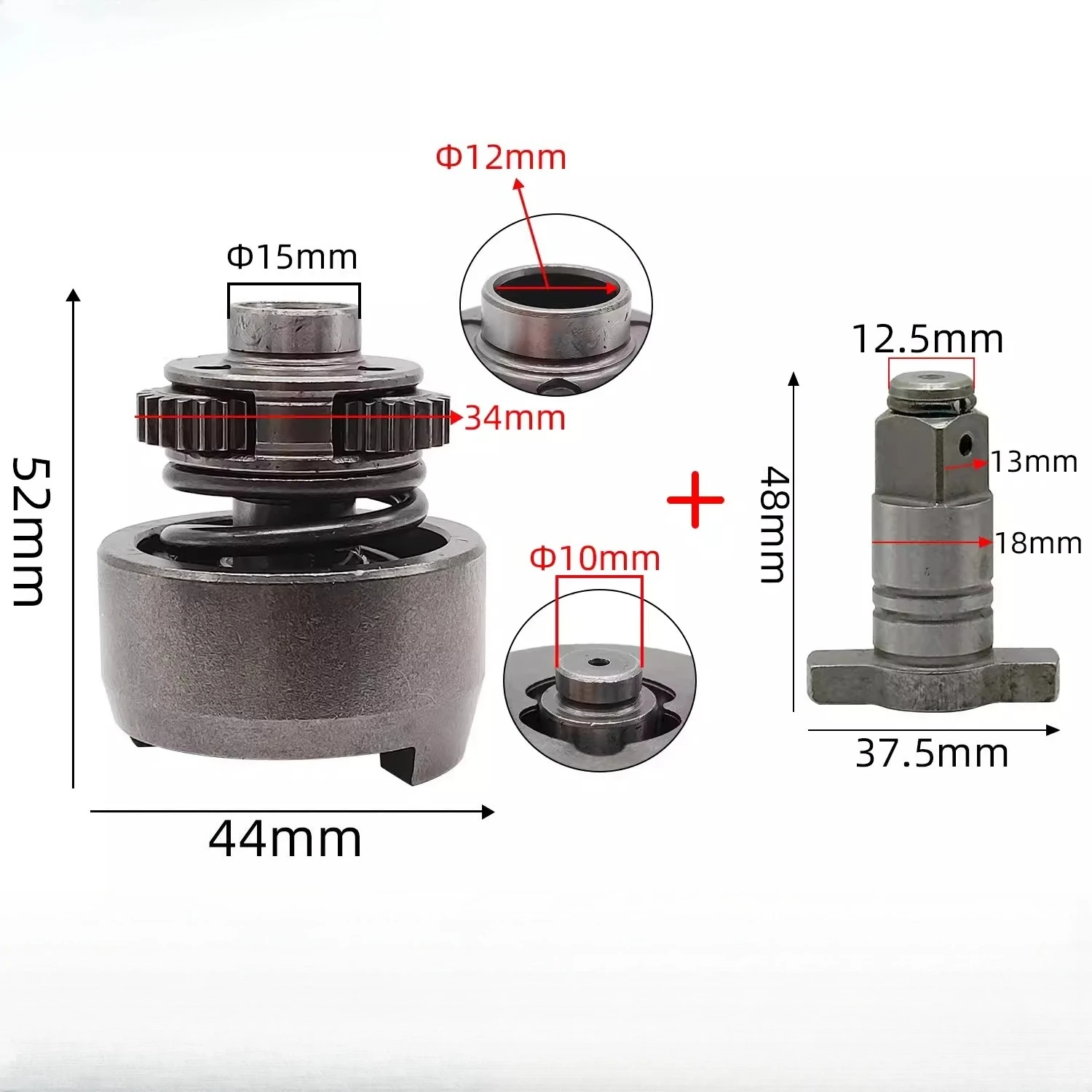 Lithium ion output shaft wrench gearbox Lithium ion strike block assembly Lithium ion wrench accessories