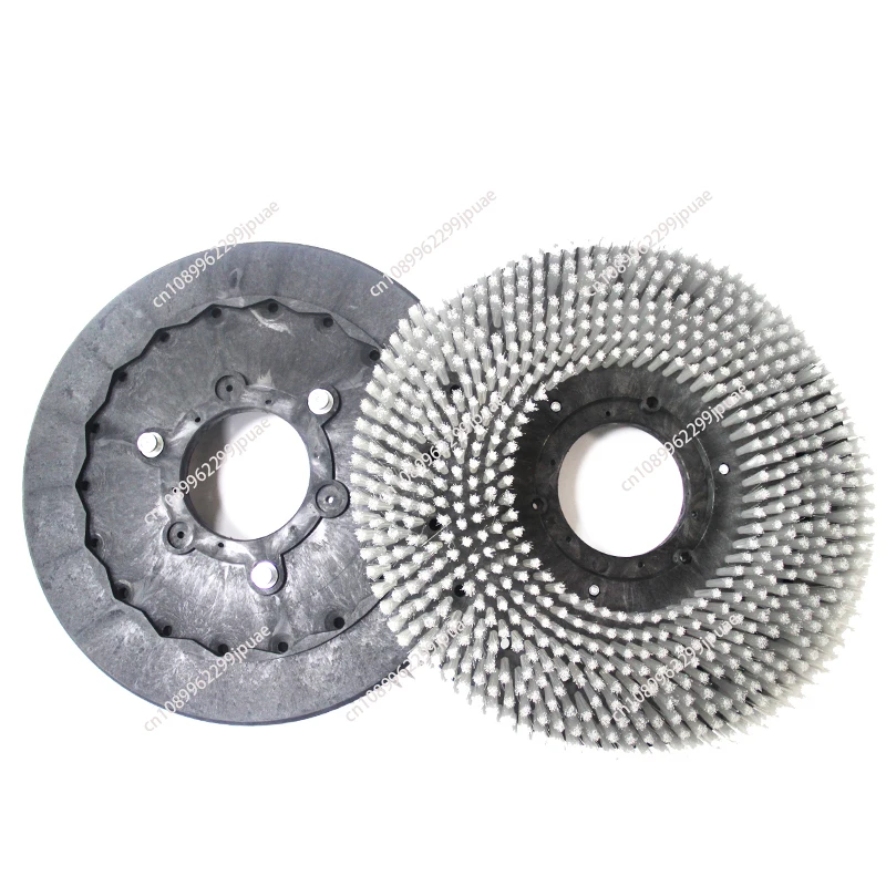 Floor Scrubber Disc Buckle Carpet Brush 13/15/16 Inch Floor Machine Steel Wire Brush Disc Soft Bristle Brush 1pc