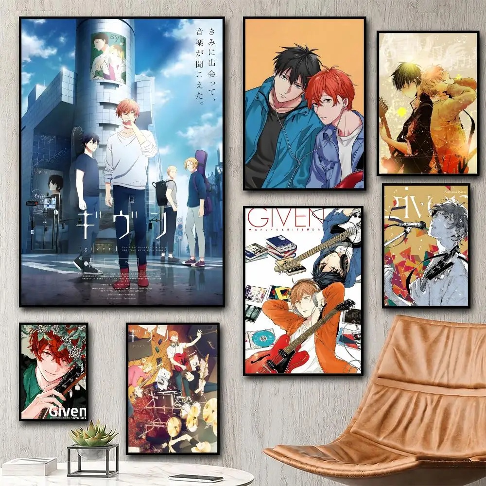 Aesthetic Wall Art Poster Trendy anime Given Poster for Bedroom Dorm Room Home Decor Large Wall Picture Print