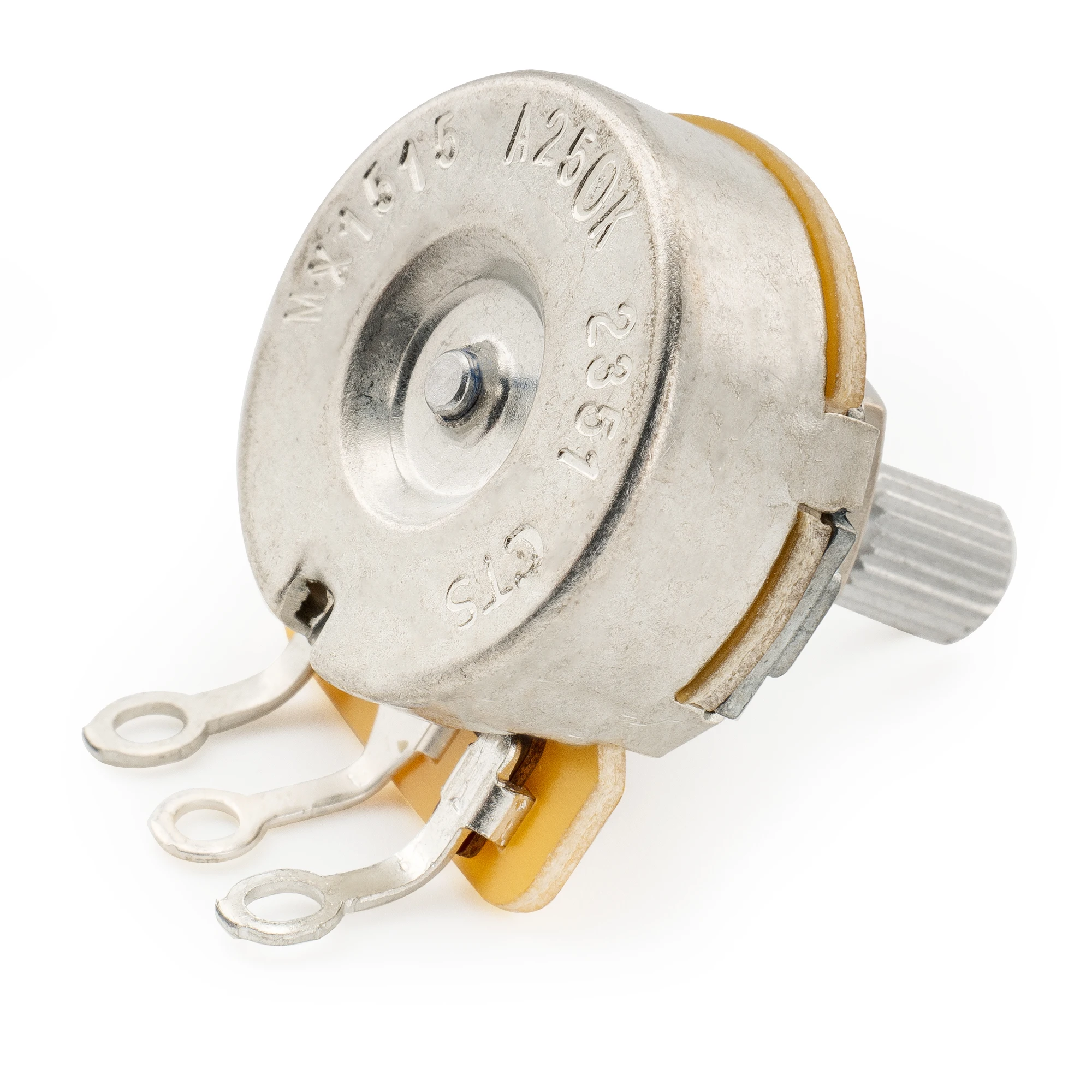 CTS 450 A250K/B250K/A500K/B500K Pot Short/Standard/Long Split Shaft 10% Audio Taper Linear Taper Potentiometer for Guitar Bass