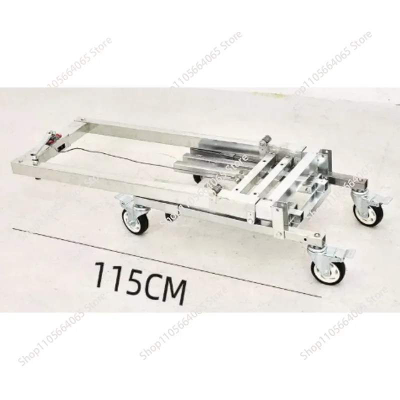 Loading Artifact Lifting Handling Stacker Forklift Lift Portable  Folding Retractable Trolley Bearing  Adjustable Hand Cart 1pcs