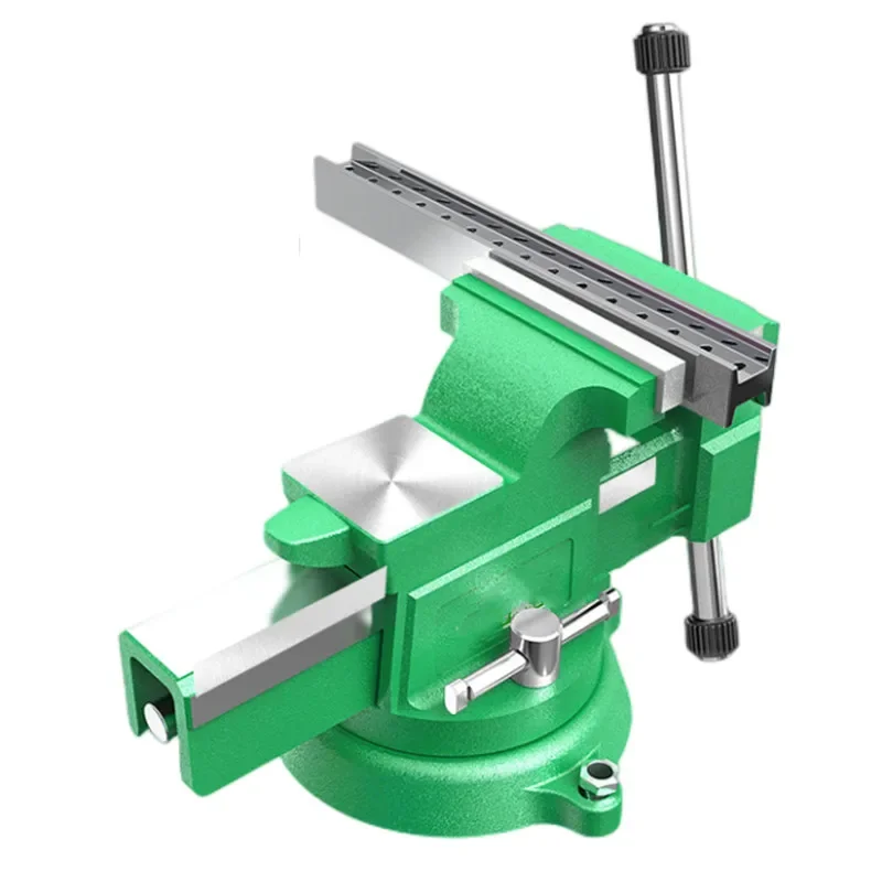 

All-steel heavy-duty bench vise clamp, 4-inch LA152104 new model vise, small desktop industrial-grade bench vise.