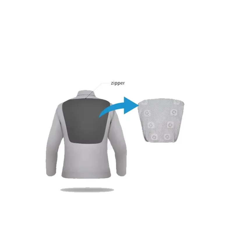 Superior Quality Durable Refrigerated Clothing Cooling Long Sleeve Air Conditioner Clothes Cooling  cooling  jacket