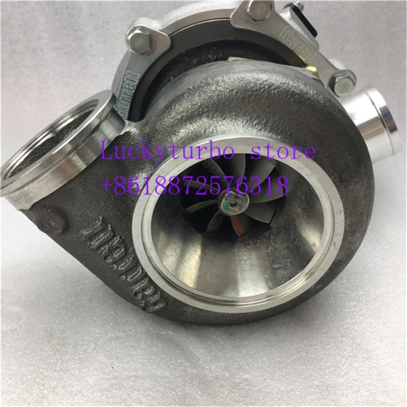 G25-550 858161-5002S 871389-5005S Honey-well Ga straight turbo for G Series Dual Ball Bearing 92AR V-Band Turbine Housing.