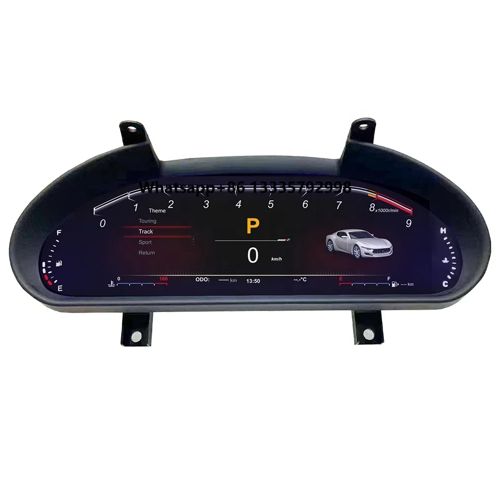 

Car Radio LCD Digital Cluster for Maserati GT 2007 2008 2009-2018 Dashboard Crystal Panel Virtual Cockpit Speedometer Instrument