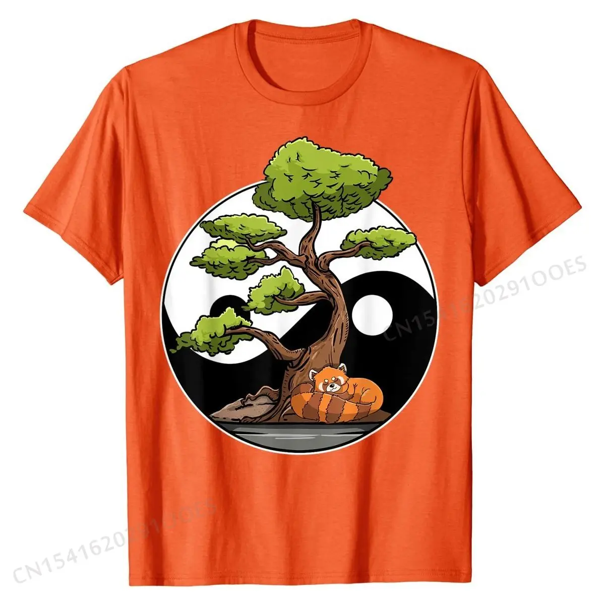 Yin Yang Bonsai Tao Taoism Spiritual Zen Meditate T-Shirt Tshirts Casual Rife Youth Tops Shirt Casual Cotton