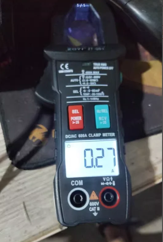 Durable ZOYI ZT-QB9 Digital Clamp Meter, 6000 Counts AC/DC 600A Auto Range Tester