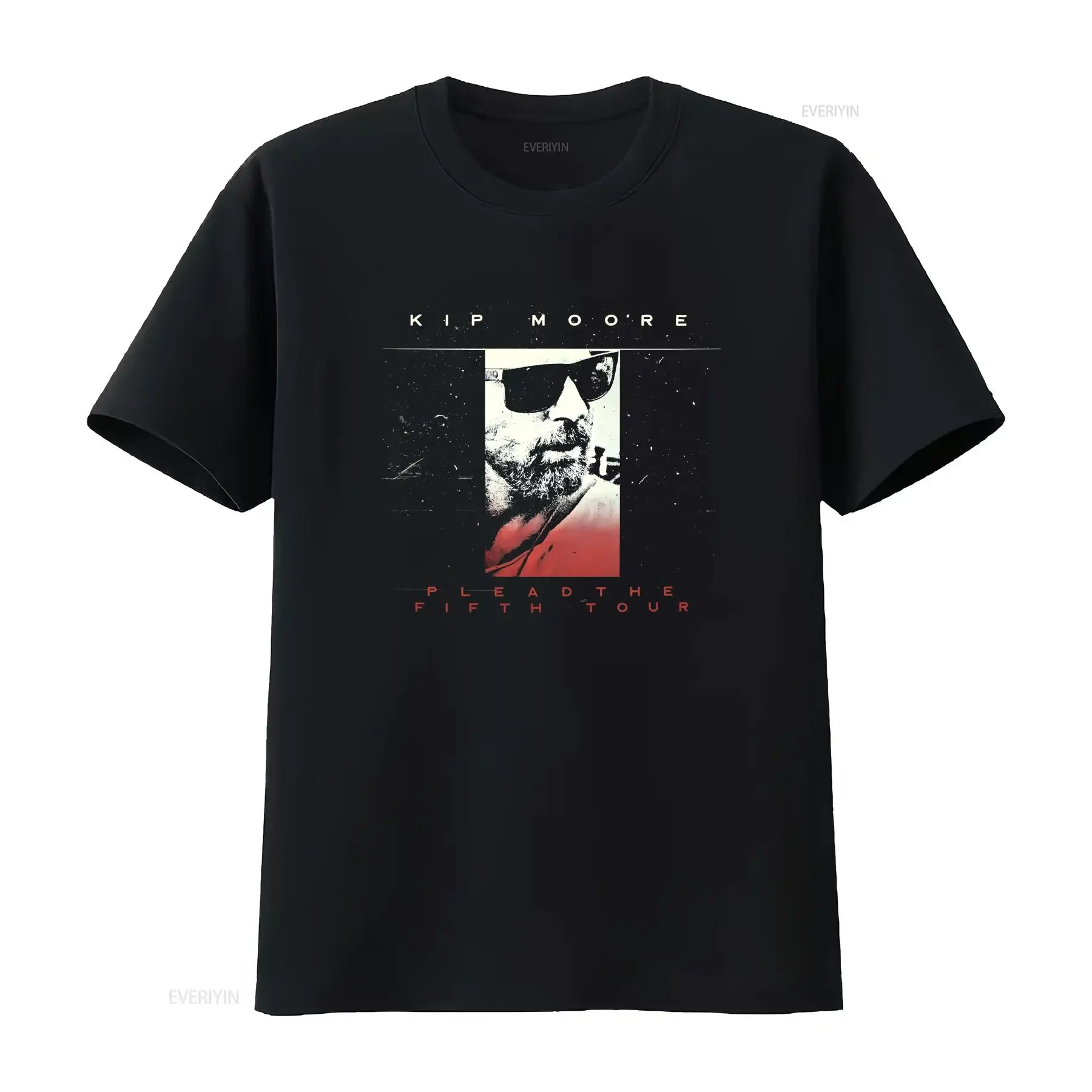 KIP MOORE CONCERT T SHIRT Plead Fifth Tour Dates Cities Somethin Bout a Truck SM vintage Washed Stylish streetwear