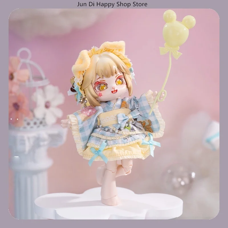 ​ COME4FREE 1/12 BJD poupée vêtements brise de mer Milkshake conte de fées série robe tenue ensemble pour OB11 poupée vêtements