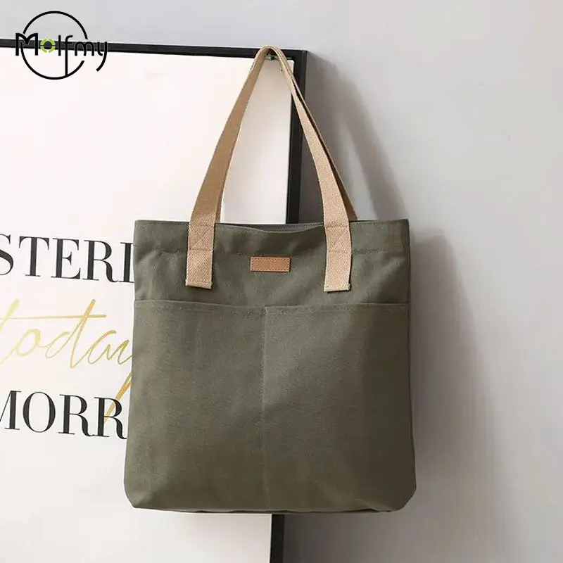 Women's Tote Bag Luxury Designer Canvas Shoulder Bags LargeCapacity Advanced Sense Handbag Convenient Practical Commuter Handbag