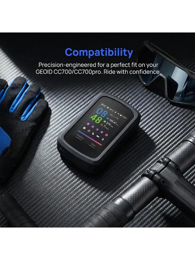 AliExpress NONE Silicone Case for GEOID CC700/CC700 Pro, Bicycle Computer Protective Cover, Anti-Drop Waterproof GPS Mount Accessories