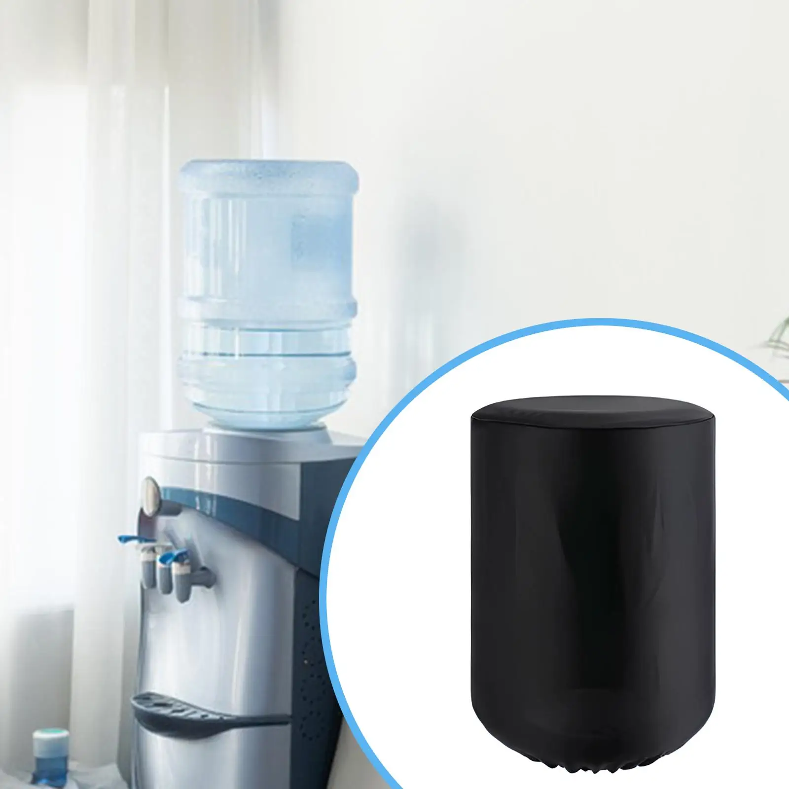 موزع المياه برميل غطاء غبار ديكور حامي لمكتب مطعم المنزل