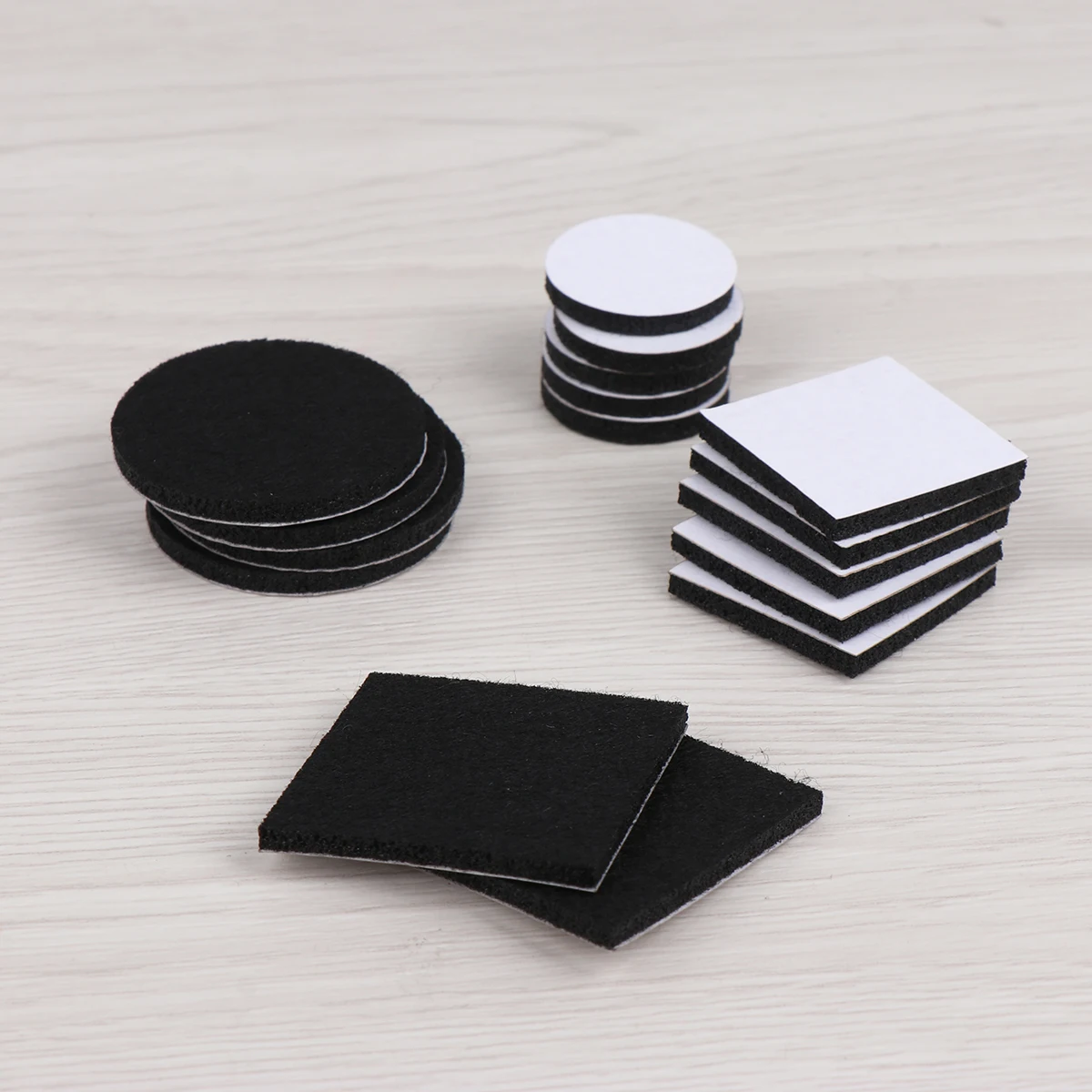 

130 Pcs Furniture Adhesive Pad Eco Friendly Felt Chair Sticker Tables Chairs Stool Leg Antiskid Non Slip Protection Self