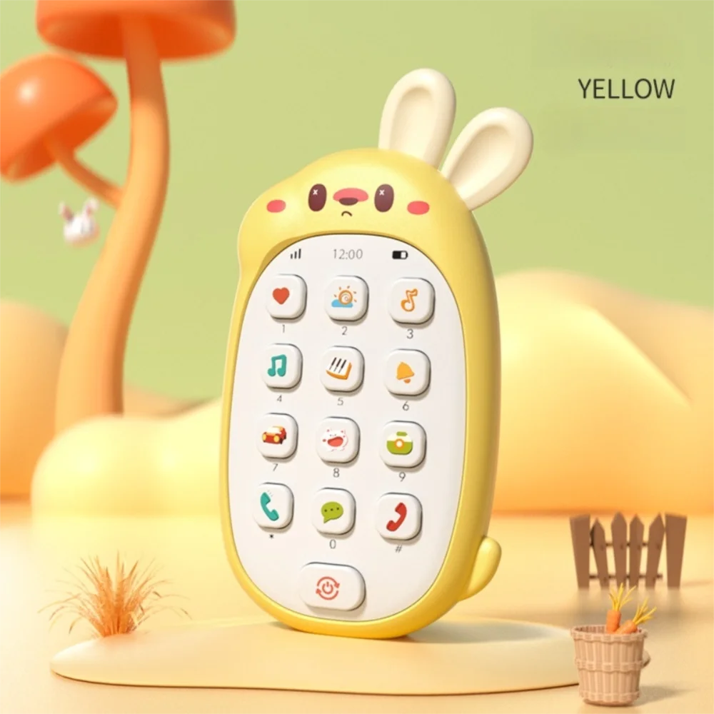 Nowe Symulowane Telefony Komórkowe Zabawka Królik Inteligentny Telefon Zabawka Muzyczna Opowiadanie Edukacyjna Zabawka Puzzle Prezent